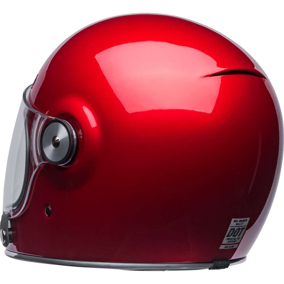 Integral Motorcycle Helmet Custom Bell BULLIT CANDY Red