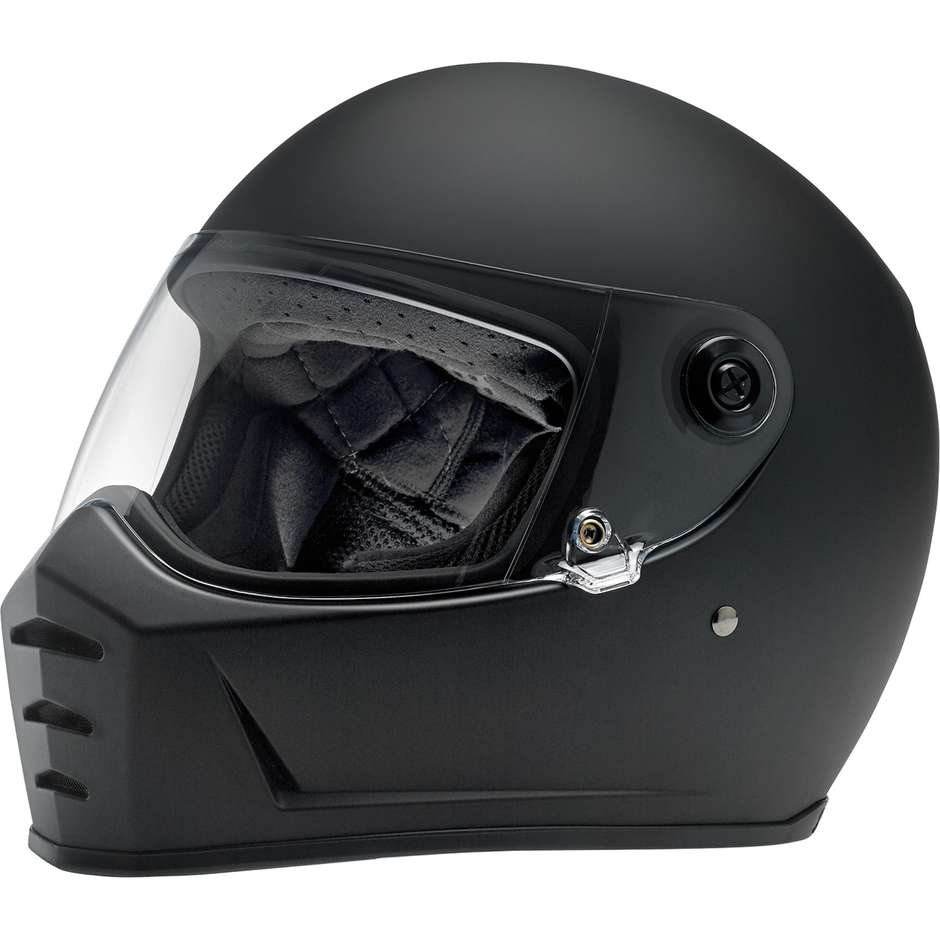 Integral Motorcycle Helmet Custom Biltwell Lane Splitter Matt Black