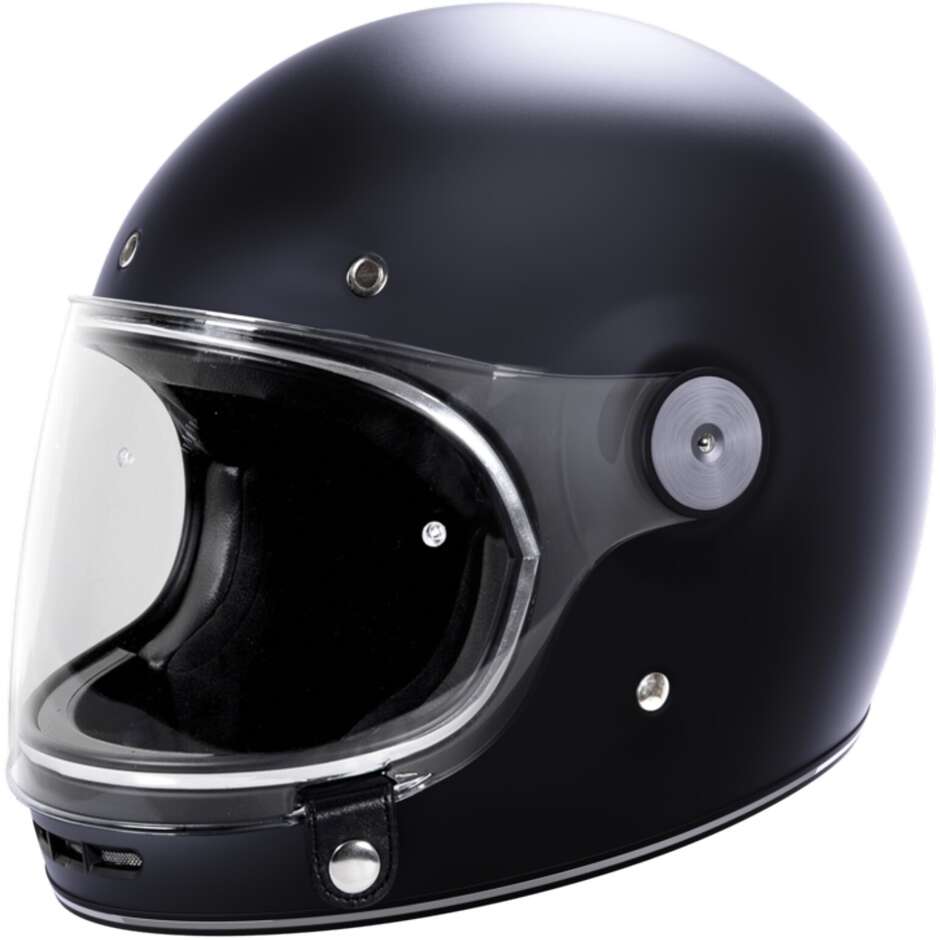 Integral Motorcycle Helmet Custom Stormer GLORY Solid Matt Black
