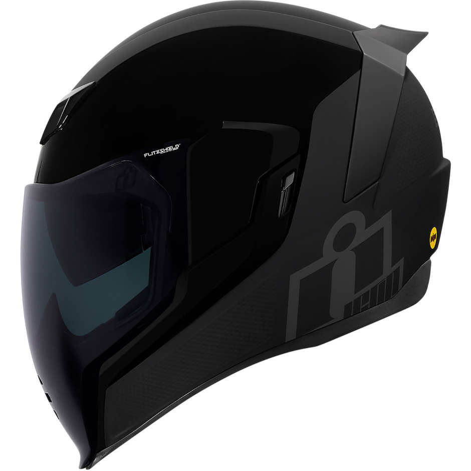 Integral Motorcycle Helmet Double Visor Icon AIRFLITE Mips Stealth