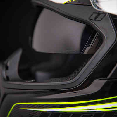 Motorcycle Jacket in Perforated Fabric Icon CONTRA 2 Stealth For Sale ...
