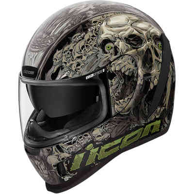 Icon Alliance GT Birdstrike Pink Full Face Motorbike Helmet 