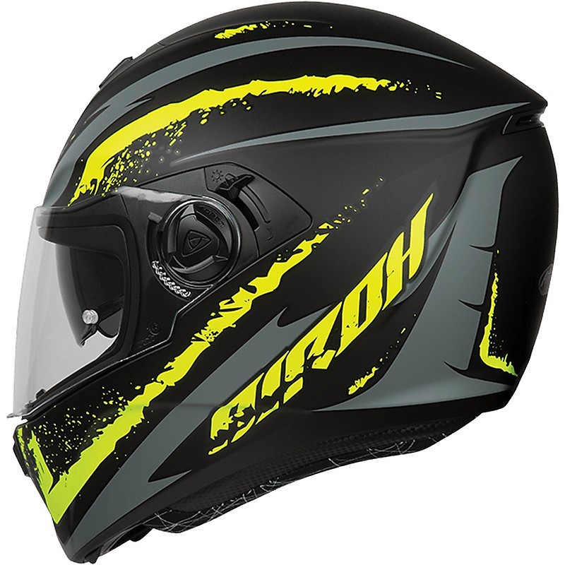 Integral Motorcycle Helmet Dual Visor Airoh ST301 LOGO Glossy White