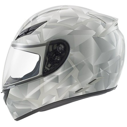 Integral Motorcycle Helmet Full-Jack Diesel Multi Prysm White