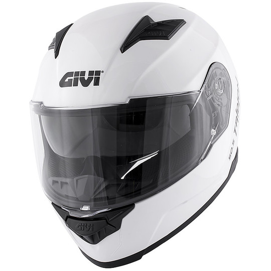 Integral Motorcycle Helmet Givi 50.5 TRIDION Solid White