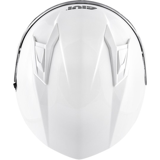 Integral Motorcycle Helmet Givi 50.6 STUTTGARD Solid Glossy White