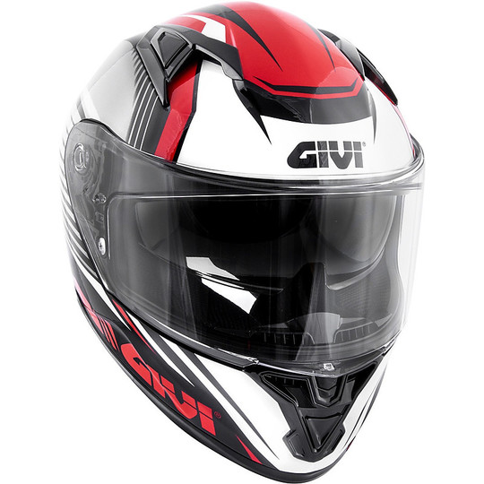 Integral Motorcycle Helmet Givi 50.6 STUTTGART Black Red