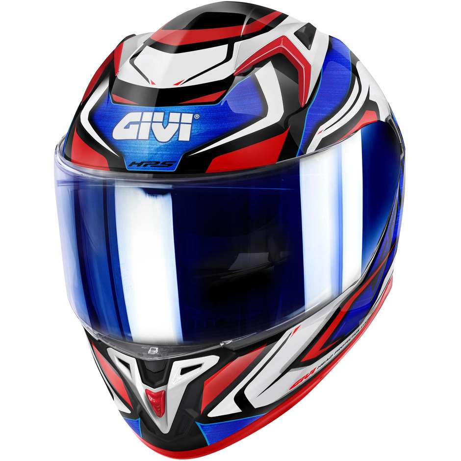 Integral Motorcycle Helmet Givi 50.9 ATOMIC White Blue Red