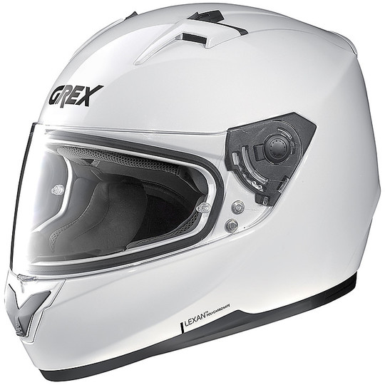 Integral Motorcycle Helmet Grex G6.2 Kinetic 004 Glossy White