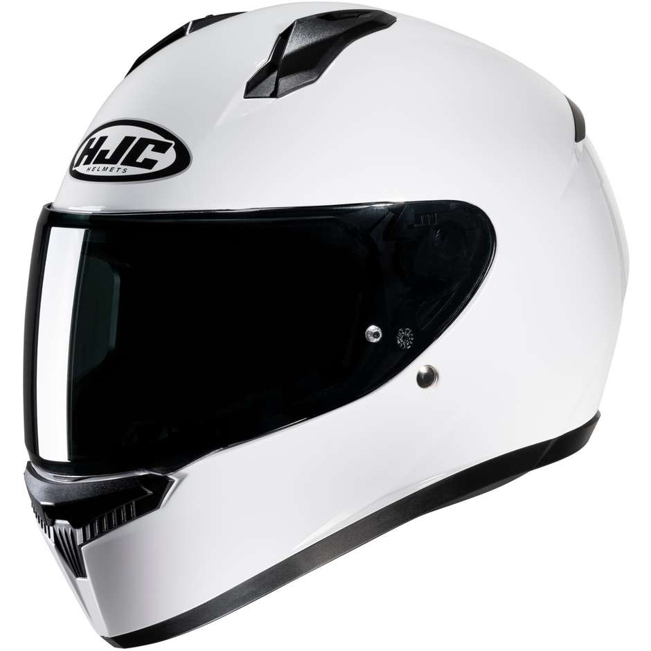 Integral Motorcycle Helmet Hjc C10 White