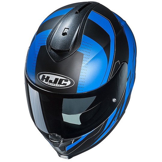 Integral Motorcycle Helmet HJC C70 Double Visor Boltas MC1SF Black Red