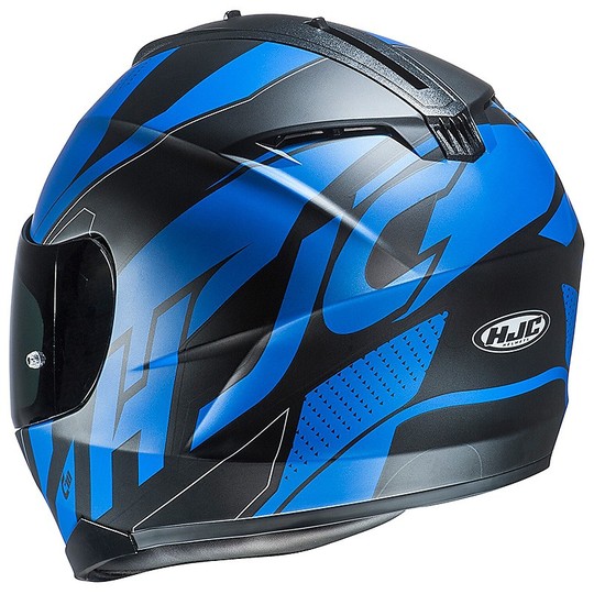 Integral Motorcycle Helmet HJC C70 Double Visor Boltas MC5SF Black gray