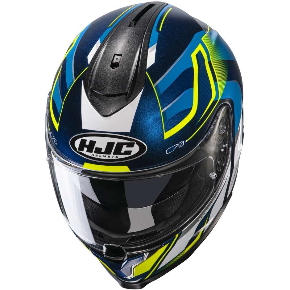 Integral Motorcycle Helmet Hjc C70 LANTIC MC3H
