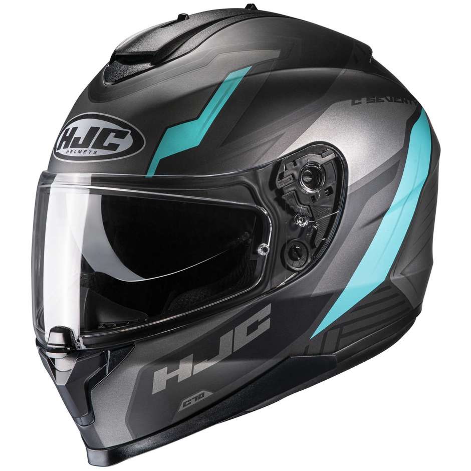 Integral Motorcycle Helmet Hjc C70 SILON MC4SF Opaque