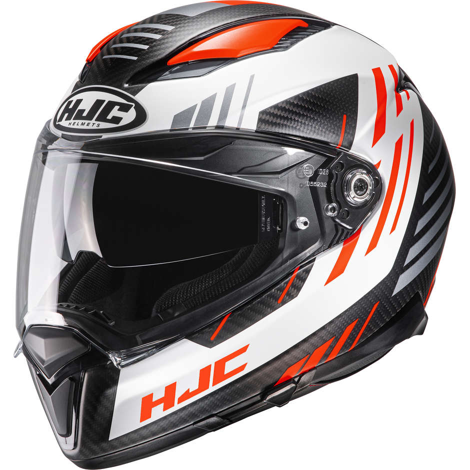 Integral Motorcycle Helmet Hjc F70 CARBON KESTA MC6HSF Opaque