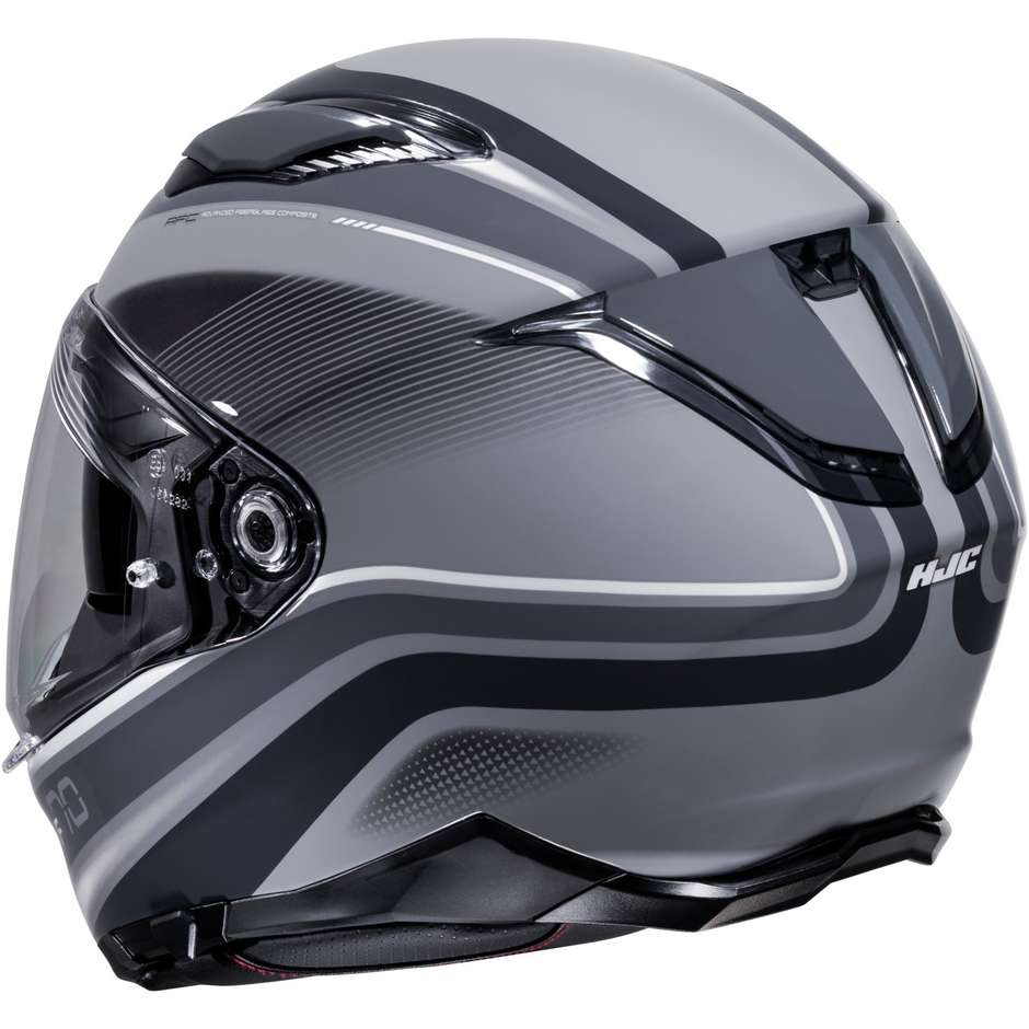 Integral Motorcycle Helmet Hjc F70 DIWEN MC5 Gray Black