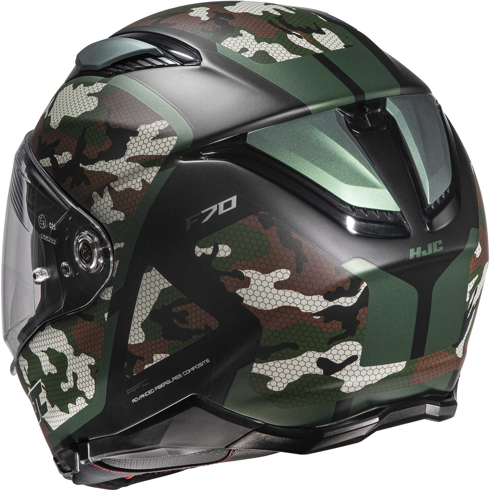 Integral Motorcycle Helmet Hjc F70 KATRA MC4SF Matt For Sale