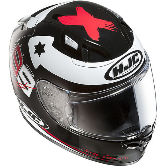 Integral Motorcycle Helmet HJC FG-17 New 2014 Replica Lorenzo X-Fuera