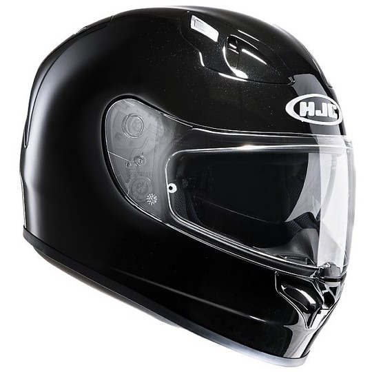 Integral Motorcycle Helmet HJC FG-ST Double Visor Black Metallic