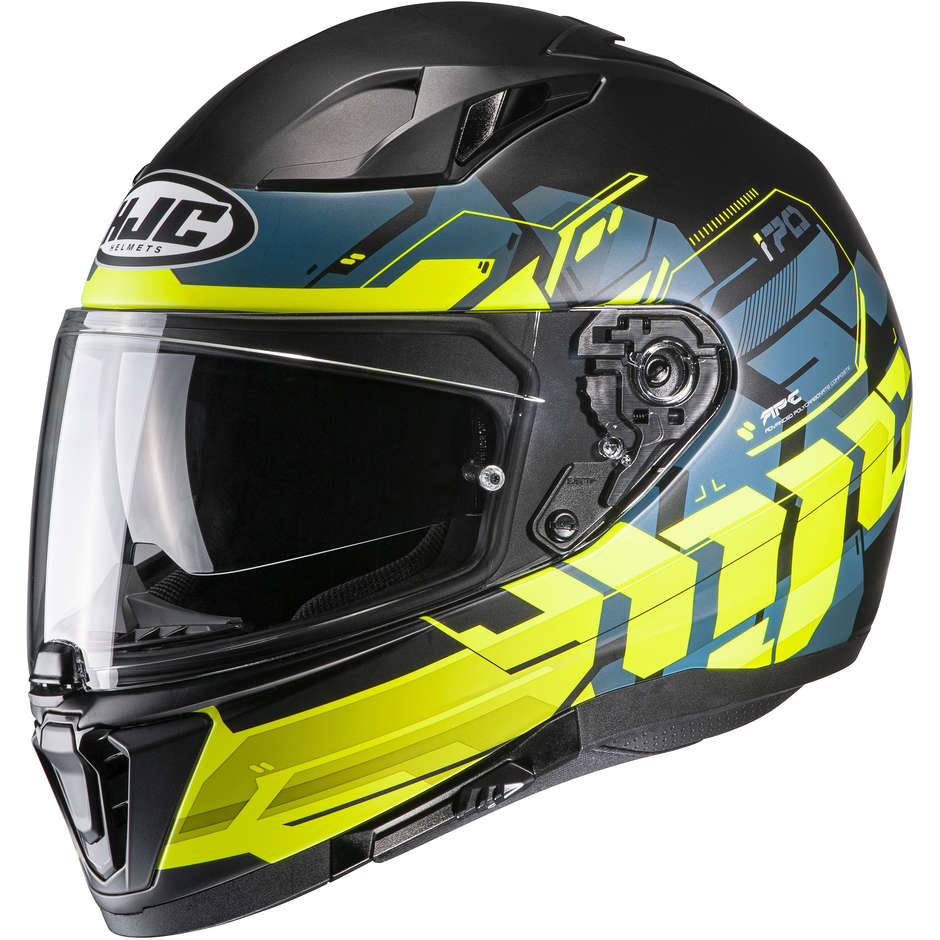 Integral Motorcycle Helmet Hjc i70 ALLIGON MC3HSF Matt