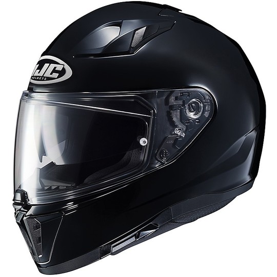 Integral Motorcycle Helmet HJC I70 Double Visor Glossy Black
