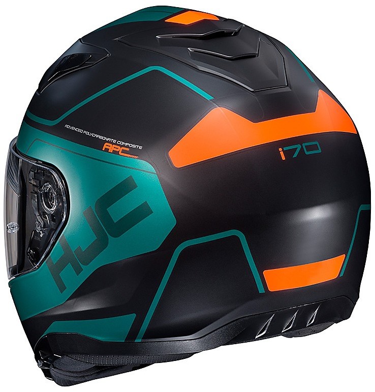 HJC I70 Karon White Full Face Motorcycle Motorbike Helmet Sun Visor Free Pinlock 
