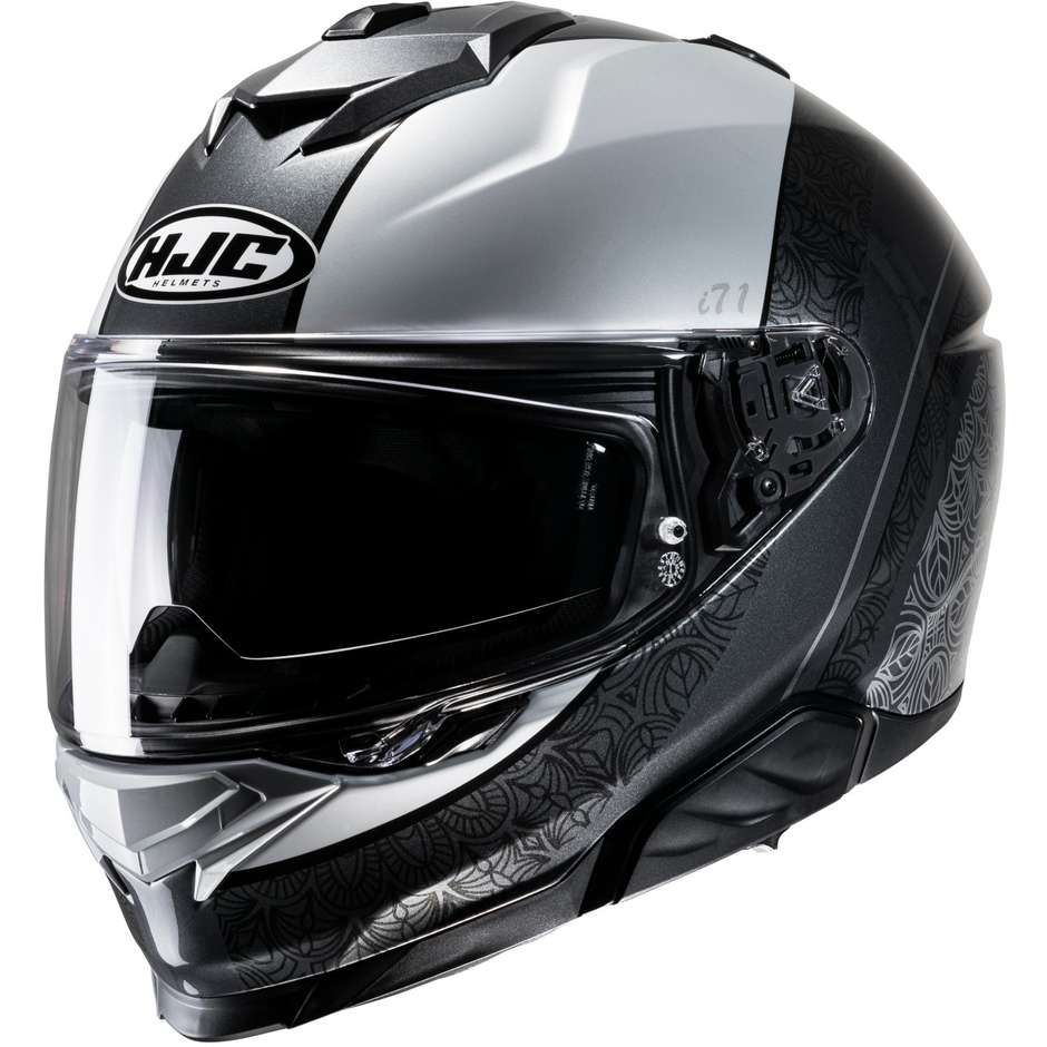 Integral Motorcycle Helmet Hjc i71 SERA MC5 Black Gray