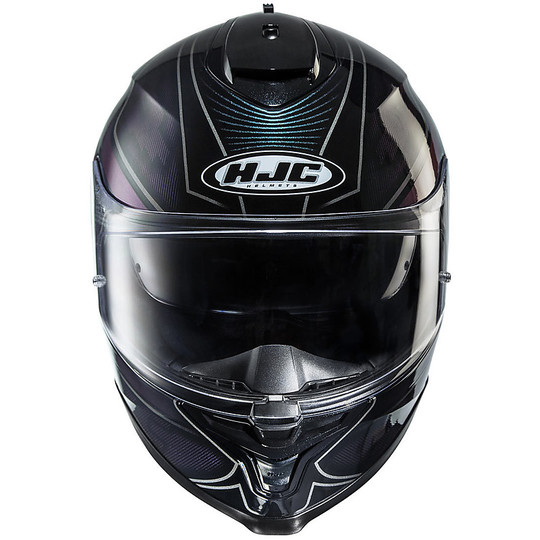 Integral Motorcycle Helmet HJC IS17 Double Visor Ordin MC-5 Black