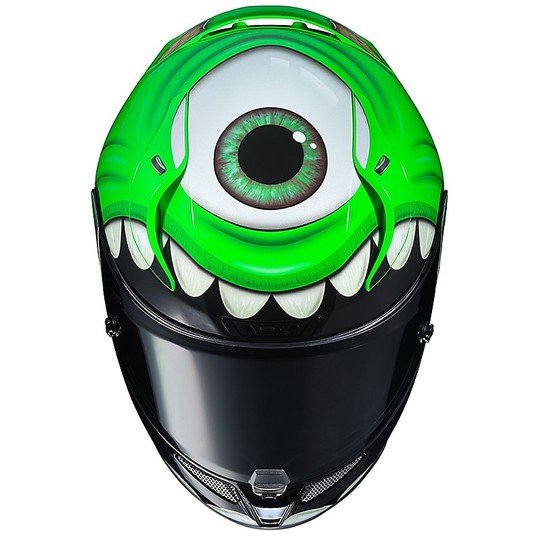 Integral Motorcycle Helmet HJC RPHA 11 Mike Wazowski Disney