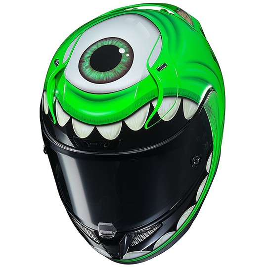 Integral Motorcycle Helmet HJC RPHA 11 Mike Wazowski Disney