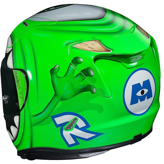 Integral Motorcycle Helmet HJC RPHA 11 Mike Wazowski Disney