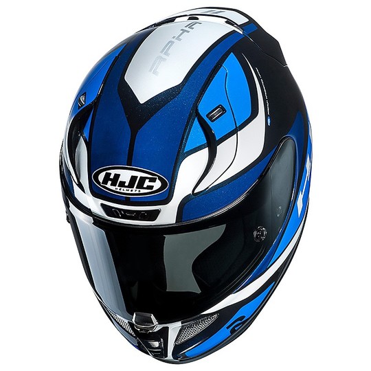 Integral Motorcycle Helmet Hjc RPHA 11 Scona MC2 Black White Blue