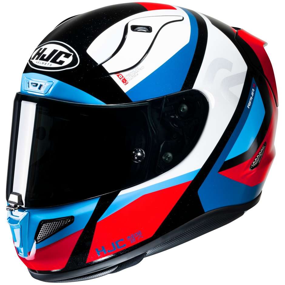 Integral Motorcycle Helmet Hjc RPHA 11 SEEZE MC21 White Blue Red