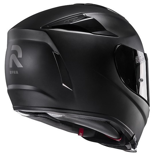 Integral Motorcycle Helmet HJC RPHA 70 Semi Opaque Black