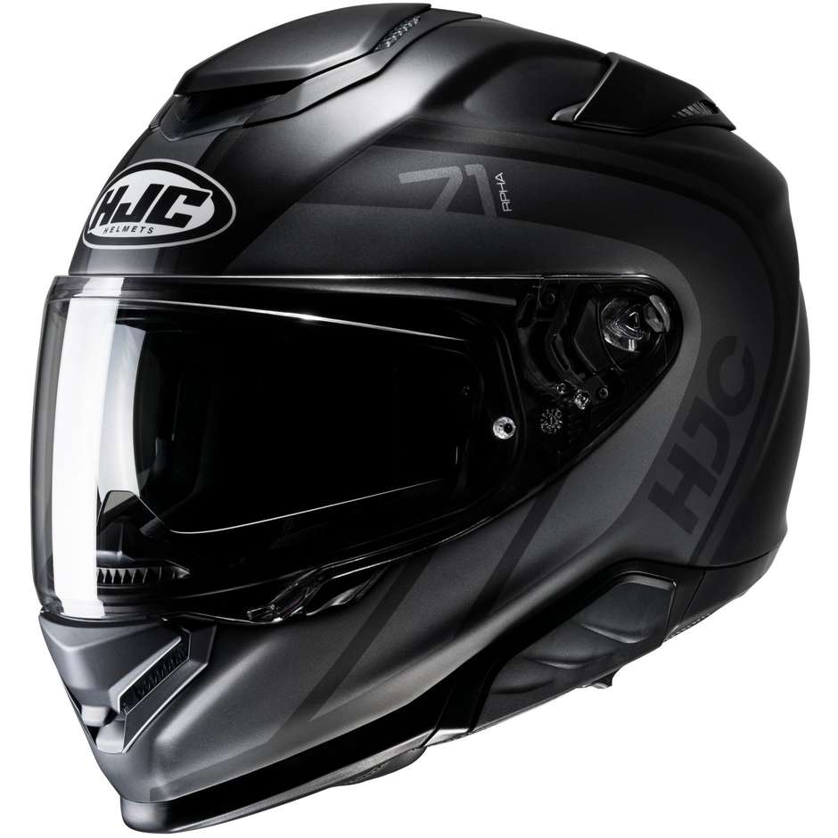 Integral Motorcycle Helmet Hjc RPHA 71 MAPOS MC5SF Matt Black