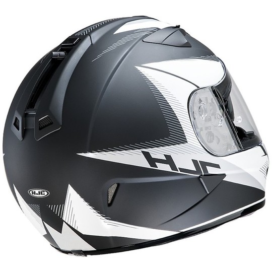 Integral Motorcycle Helmet HJC TR-1 Double Visor Revolt MC-1F