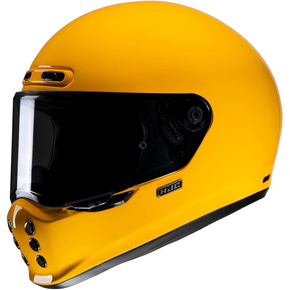 Integral Motorcycle Helmet Hjc V10 Deep Yellow
