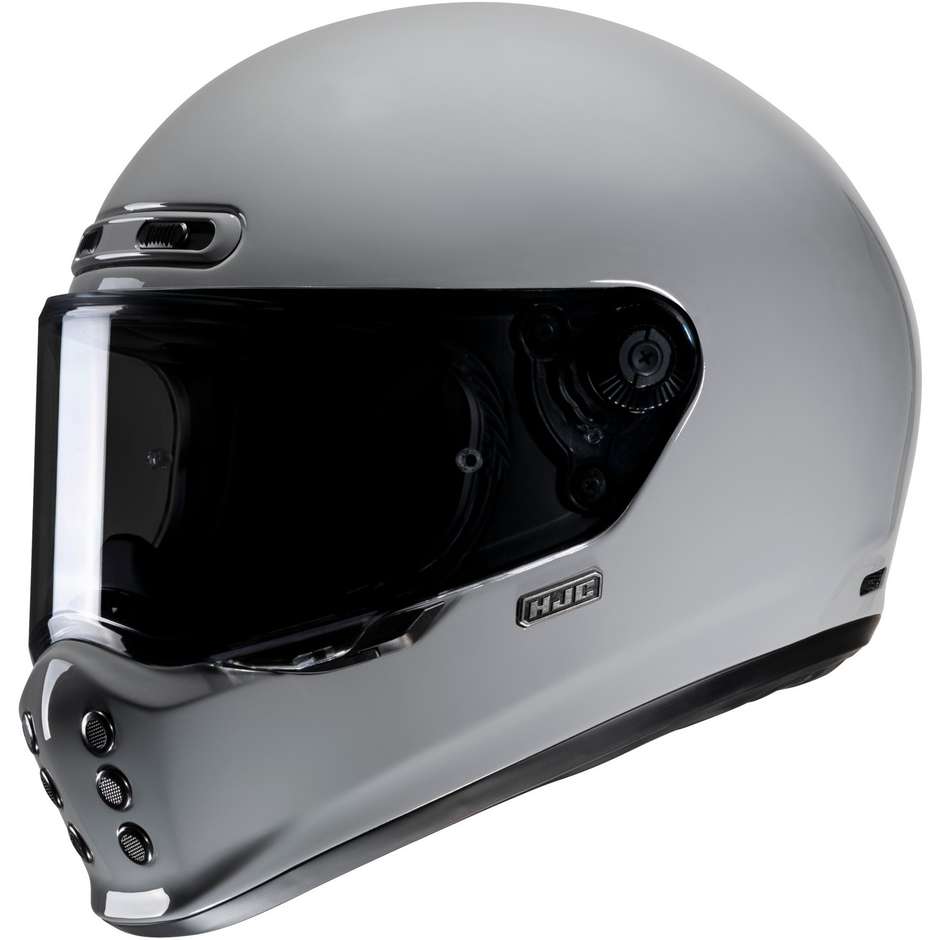 Integral Motorcycle Helmet Hjc V10 Nardo Gray
