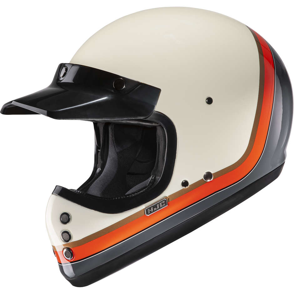 Integral Motorcycle Helmet Hjc V60 SCOBY MC7