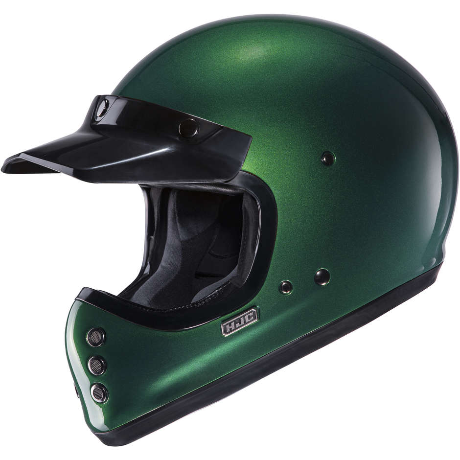 Integral Motorcycle Helmet Hjc V60 UNI DEEP Green