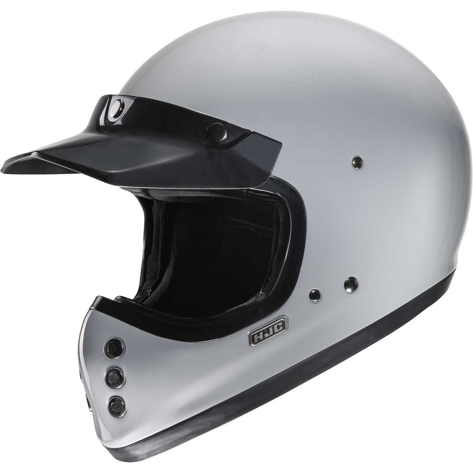 Integral Motorcycle Helmet Hjc V60 UNI Gray