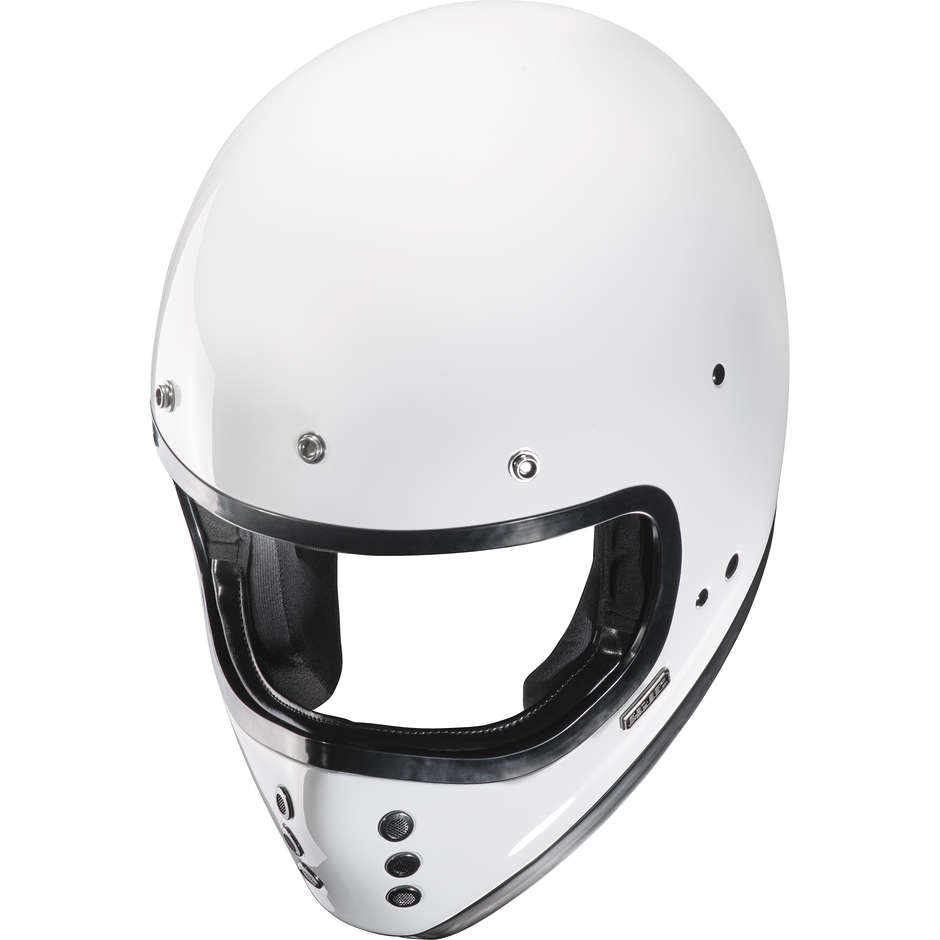 Integral Motorcycle Helmet Hjc V60 UNI White