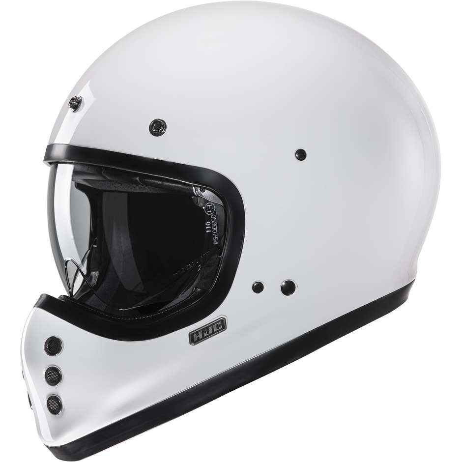 Integral Motorcycle Helmet Hjc V60 UNI White