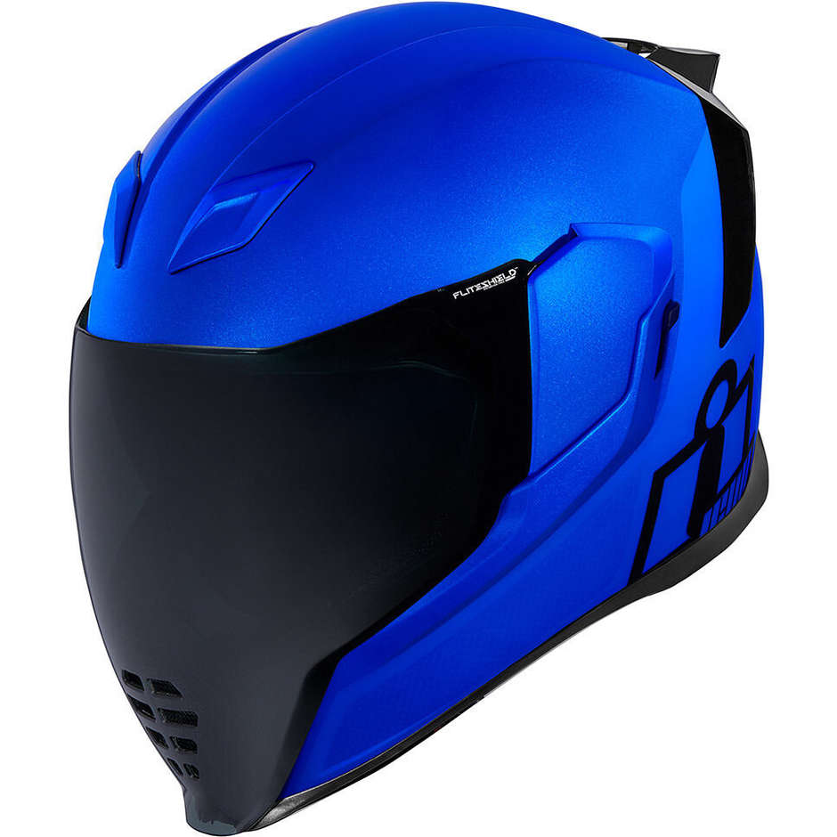 Integral Motorcycle Helmet Icon AIRFLITE MIPS JEWEL Blue