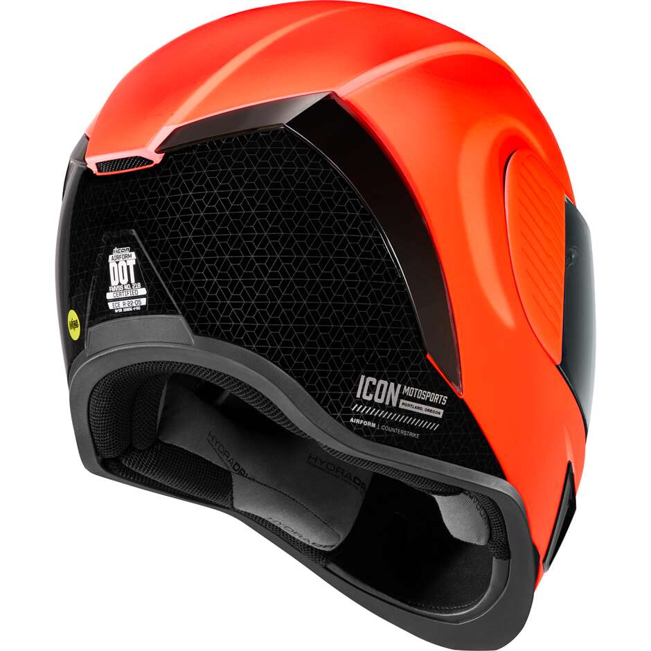 Integral Motorcycle Helmet Icon AIRFORM Counterstrike MIP Red