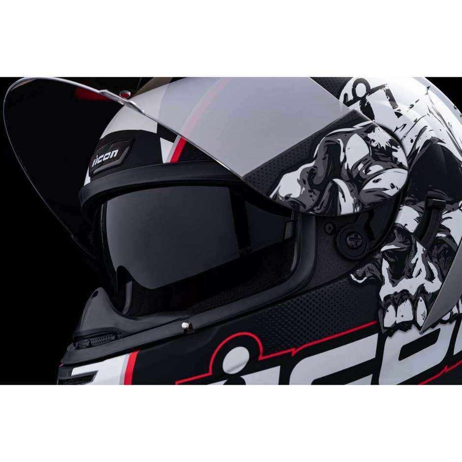 Integral Motorcycle Helmet Icon AIRFORM Death or Glory