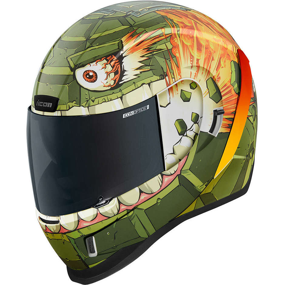 Integral Motorcycle Helmet Icon AIRFORM Grenadier