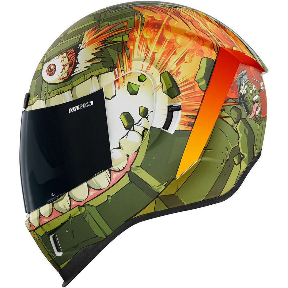 Integral Motorcycle Helmet Icon AIRFORM Grenadier