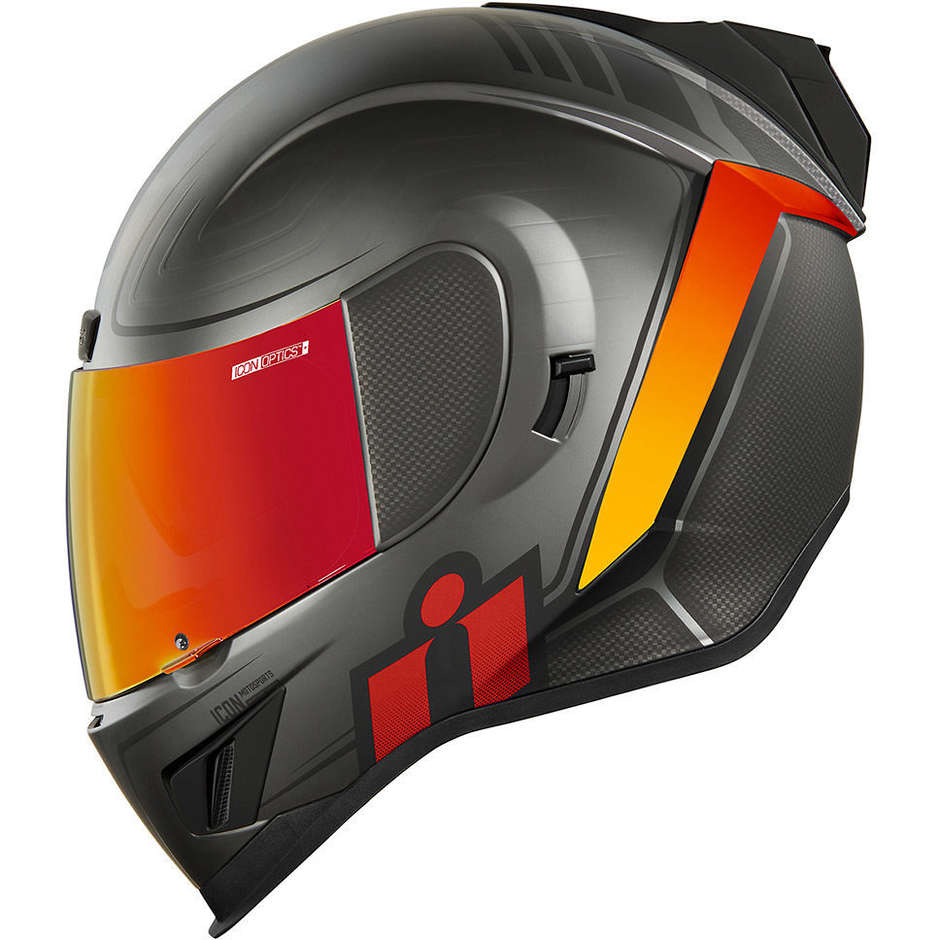 Integral Motorcycle Helmet Icon AIRFORM Resurgent Red