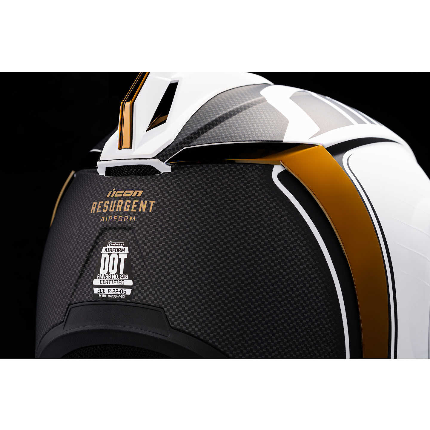 Integral Motorcycle Helmet Icon AIRFORM Resurgent White For Integral Motorcycle Helmet Icon AIRFORM Resurgent White For
